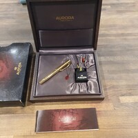 Új !!!  Limitált  Aurora Leonardo da Vinci Töltőtoll 18K Eredeti Doboz !!!