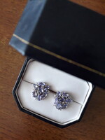 Tanzanite Gem Silver Earring