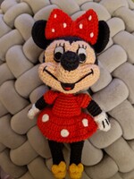 Horgolt, 18 cm-es Mickey Minnie figura