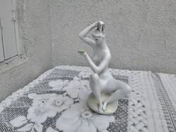 Zsolnay Török János tükrös nő AA