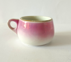 MONARCHIA KORABELI "MZ" MORITZ ZDEKAUER VASTAG PORCELÁN KÁVÉHÁZI CSÉSZE
