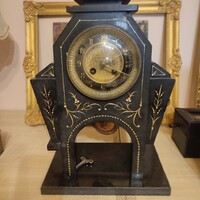 Márvány kandalló óra