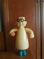 Retro, orosz, műanyag, orvos figura, a 70-80-as évekből.