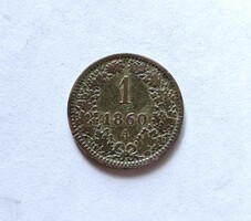 1 Krajcár 1860 A.