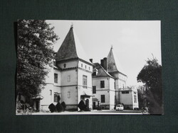 Képeslap,Tiszadob,Andrássy Gyula Kastély,gyermekotthon látkép,részlet,1977-
