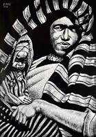 Patay Mihály (1910 - 1956): ARAB ASSZONY KISLÁNYÁVAL 1940