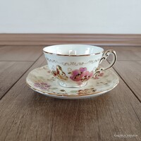 Zsolnay Pillangó mintás porcelán kávéscsésze