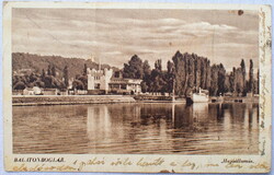 Balatonboglár - Hajóállomás   193?    Törött !!