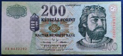 200 Forint 2002 FB, VF+-EF.