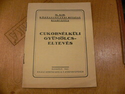 FÖLDMÍVELÉSÜGYI MINSZTÉRUM KIADVÁNYA 1941