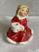 Hummel  angyalos gyertyatartó , tündéri darab.
