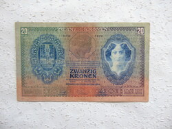 20 korona 1907 Ritka bankjegy !