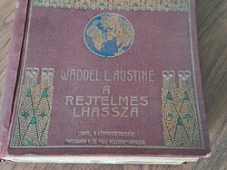 Régi könyv WADDEL L. AUSTINE