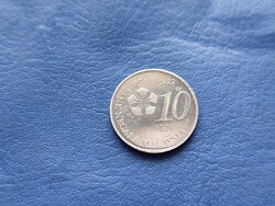 MALAJZIA /MALAYSIA 10 SEN 2012 VIRÁG! UNC!
