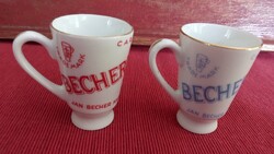 Becher's likőrös pohár 2 db