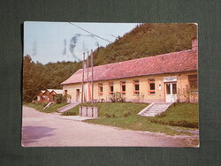 Képeslap,Telkibánya,Ifjúsági és úttörőtábor látkép,részlet,1981-