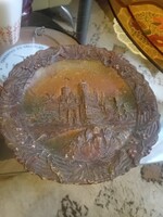 Vintage falitányer(keramia?)