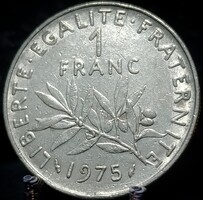 Franciaország 1 frank, 1975 A05B4