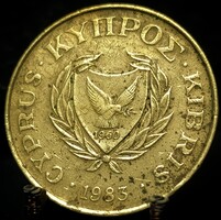 Ciprus 5 cent, 1983 A05C1