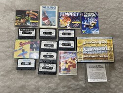 Amstrad CPC vegyes kazettás játékok csomag