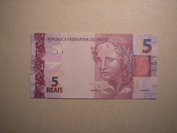 Brazília - 5 Reais 2010 UNC