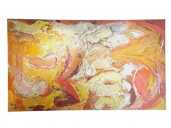 Konfár Gyula: Cím nélkül, 160x274cm, olaj vászon - 52151