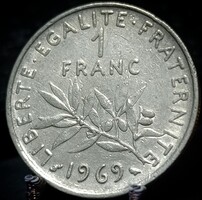Franciaország 1 frank, 1969 A05B1