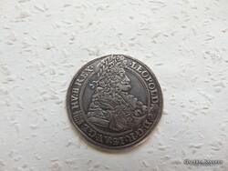 Lipót - Leopold 1/2 tallér 1698 K.B. ! RR !