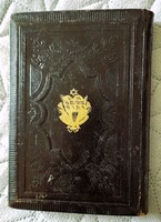 JUDAIKA ZSIDÓ IMAKÖNYV MAGYAR MACHOR HÉBER JÜDISCH BUDAPEST 1889 PRÉSELT DÍSZ KÖTÉS JUDAICA