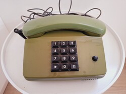 Old Button-Operated Landline Phone
