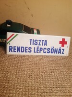 Régi zománctábla
