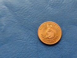 NÉMETORSZÁG BUND MENTSÜK MEG ÁLLATAINKAT SOROZAT: NYÚL! RITKA MINI ÉRME! UNC!