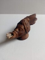 Régi figurális terrakotta - kerámia olaj mécses - olaj lámpa