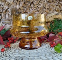 Bohemia Glass Jan Havelka üveg váza