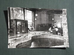 Képeslap,Tihany,Motel,Szálló hallja látkép,részlet,1961-