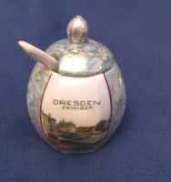Franz Fritz porcelán cukortartó - FFN GROSSBREITENBACH