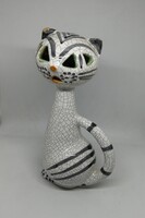 Art deco porcelán cica!