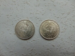 Ezüst Madonnás 2 pengő 1929 - 1938 LOT ! 01