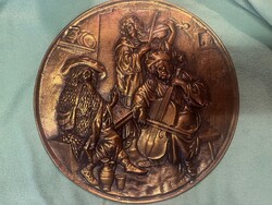 Réz / bronz falidísz