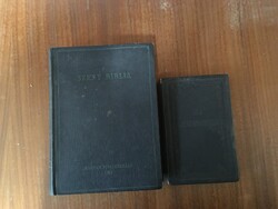 Biblia és Testamentom Károli Gáspár 2 db