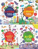 4db-os Nyisd ki és fedezd fel gyermek ismeretterjesztőkönyvcsomag