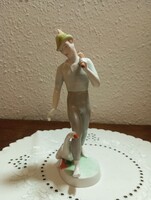 Lúdas Matyi, Hollóházi porcelán figura