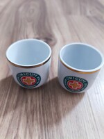 Unicum porcelán pohár 2db