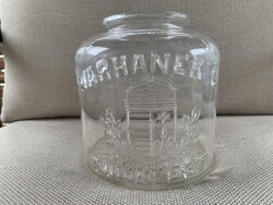 Antik Warhanek C, 1858-1938 nagyméretű ruszlis üveg