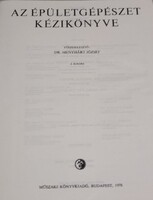 Az épületgépészet kézikönyve Dr. Menyhárt József