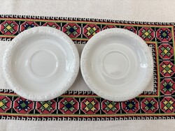 Hófehér Rosenthal Classic Rose mokkás alátétek (2 db)