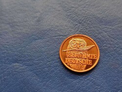 NÉMETORSZÁG TUDÓSOK SOROZAT: MAX VON PETTENKOFER! BAGOLY! RITKA MINI ÉRME! UNC!