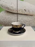 Lomonosov Orosz Cári Kobaltkék - Arany Porcelán Teáscsésze A150