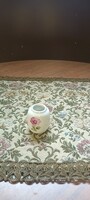 Hollóházi porcelán mini váza.