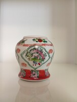 Régi kézzel festett kínai porcelán váza